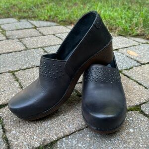 Dansko leather clogs size 39